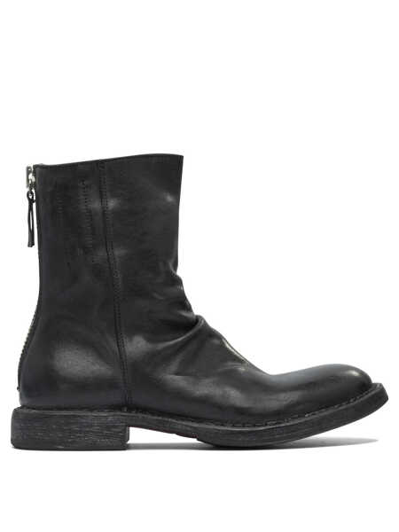 Botine MOMA Minsk zippered ankle boots Black Femei (BM 18721080) 1