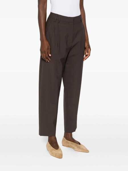 Pantaloni casual Brunello Cucinelli Slouchy pants Brown Femei (BM 18721125) 2