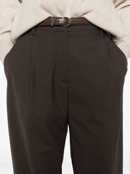 Pantaloni casual Brunello Cucinelli Slouchy pants Brown Femei (BM 18721125) 3
