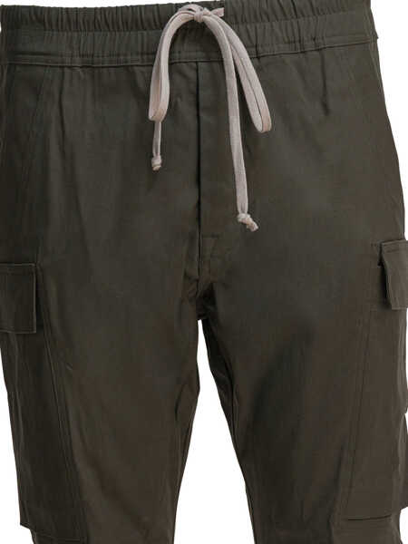 Pantaloni casual Rick Owens Mastodon cargo pants Green Barbati (BM 18721155) 3