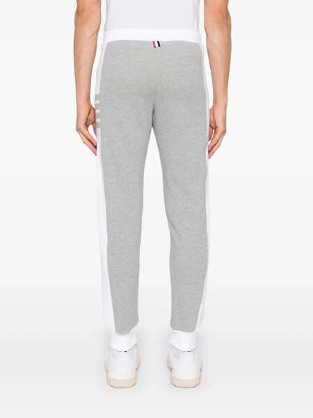 Pantaloni casual Thom Browne Trousers Grey Barbati (BM 18721161) 4