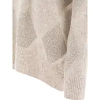 Pulovere Brunello Cucinelli Dama - Pulovere casual Brunello Cucinelli Knitwear Grey Femei (BM 18721173) - B-mall.ro