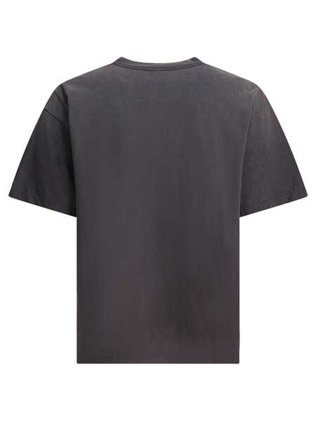 Tricouri SAINT M Short-sleeved cotton t-shirt Black Barbati (BM 18721185) 2