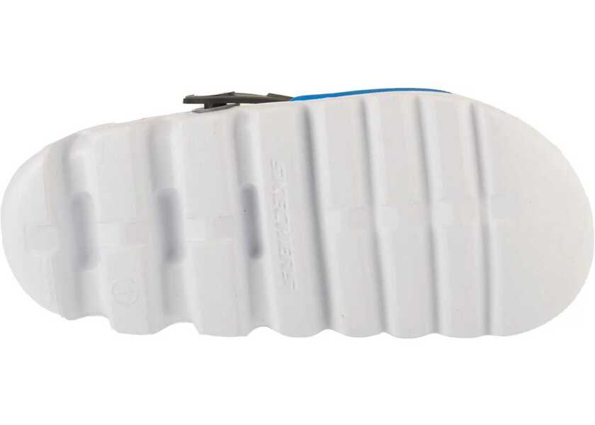 Slapi SKECHERS Foamies: Zaggle - Hydro-Pointz White Baieti (BM 18721810) 4