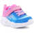 SKECHERS S Lights- Sola Glow - Ombre Deluxe 303714N-HPBL Hot Pink/Blue Pink/Blue