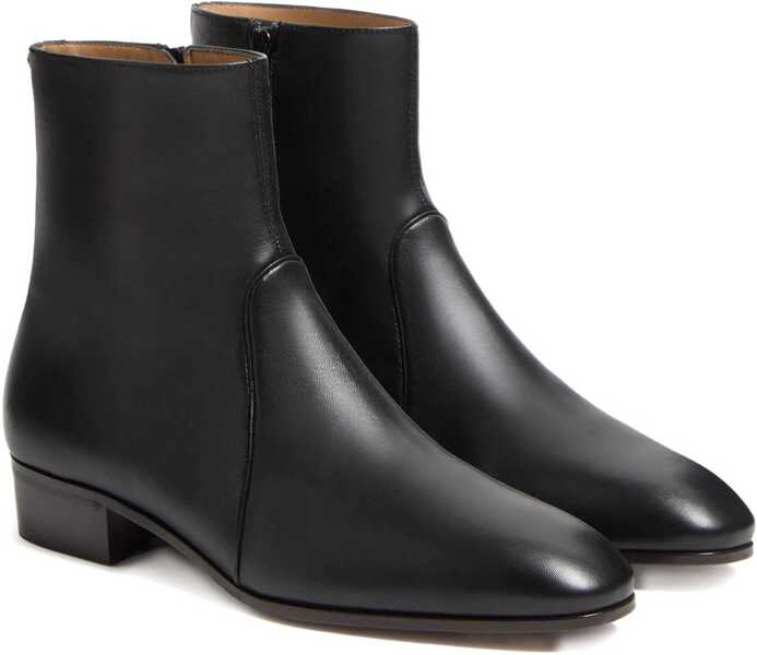 Bocanci casual Valentino Garavani Pat Ankle Boots NERO Barbati (BM 18722776) 2