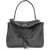 Balenciaga Rodeo Shoulder Bag in crocodile-print leather VOLCANIC ROCK