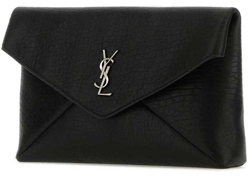 Borsete Saint Laurent Cassandre large envelope Clutch Bag NERO Barbati (BM 18722827) 3