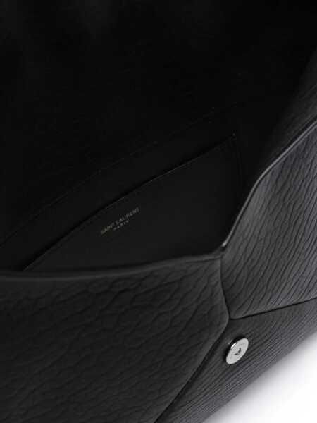 Borsete Saint Laurent Cassandre large envelope Clutch Bag NERO Barbati (BM 18722827) 5