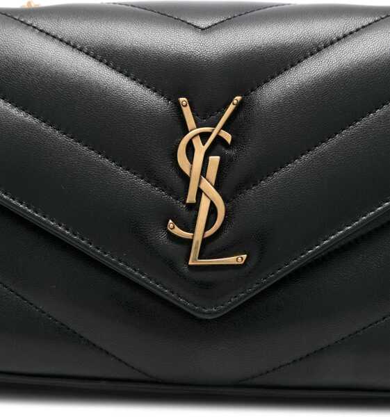 Genti de umar Saint Laurent New LouLou Shoulder Bag BLACK Femei (BM 18722851) 4