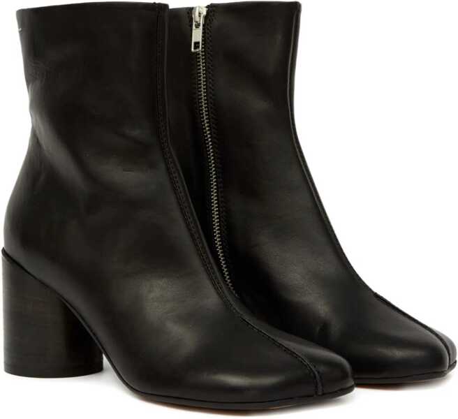 Bocanci casual MM6 Maison Margiela Anatomical Ankle Boots BLACK Femei (BM 18723004) 2