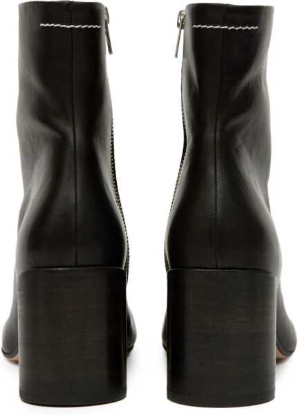 Bocanci casual MM6 Maison Margiela Anatomical Ankle Boots BLACK Femei (BM 18723004) 3