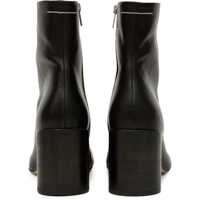 Bocanci MM6 Maison Margiela Dama - Bocanci casual MM6 Maison Margiela Anatomical Ankle Boots BLACK Femei (BM 18723004) - B-mall.ro