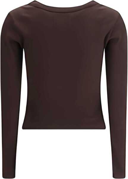 Topuri CITIZENS OF HUMANITY Long sleeve Top CHOCOLATEMD DK BROWN Femei (BM 18723007) 2