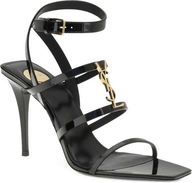 Sandale Saint Laurent Cassandra Sandals BLACK Femei (BM 18723019) 2