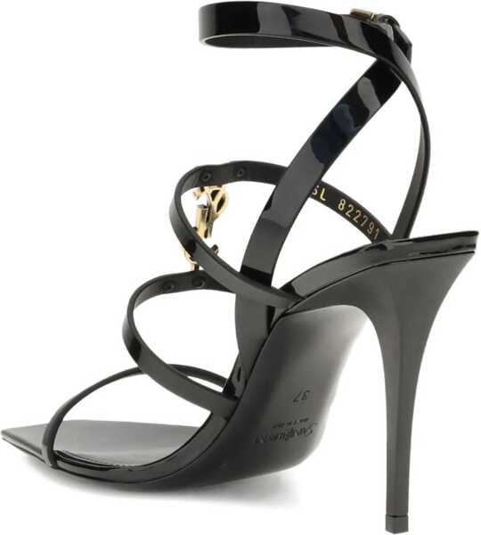 Sandale Saint Laurent Cassandra Sandals BLACK Femei (BM 18723019) 3