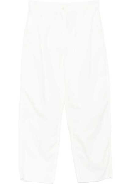 Pantaloni casual THE ROW Sharka Pants WHITE Femei (BM 18723022) 1