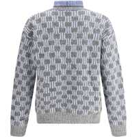 Pulovere Graphic pattern turtleneck Sweater Barbati
