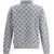 Giorgio Armani Graphic pattern turtleneck Sweater F. WHITE/BLUE