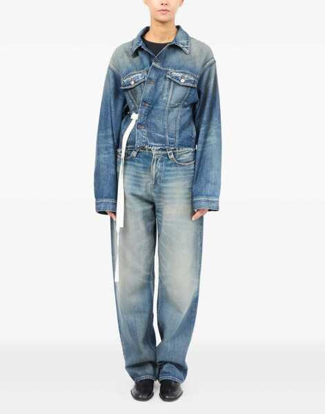 Jachete MM6 Maison Margiela Denim Jacket MEDIUM BLUE Femei (BM 18723052) 2