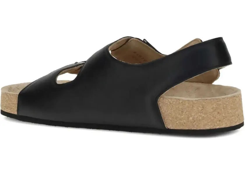 Sandale Balenciaga Scholl flat Sandals BLACK/SILVER Barbati (BM 18723061) 5