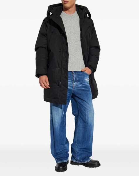 Geci Parka DSQUARED2 Dsquared2 Parka BLACK Barbati (BM 18723073) 2