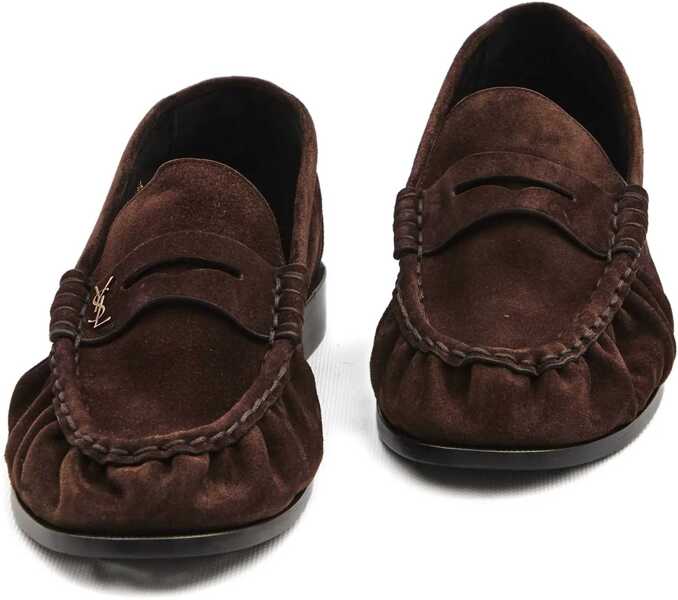 Mocasini Saint Laurent Cassandre Loafers AMARANTH Barbati (BM 18723094) 3