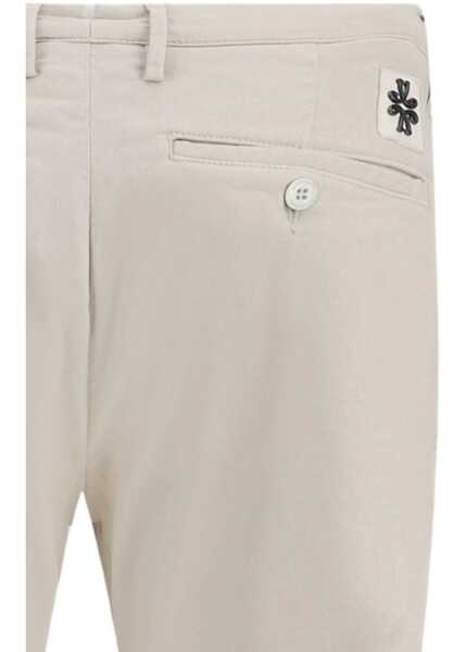 Pantaloni casual Jacob Cohen Bobby Pants OFF WHITE Barbati (BM 18723112) 4