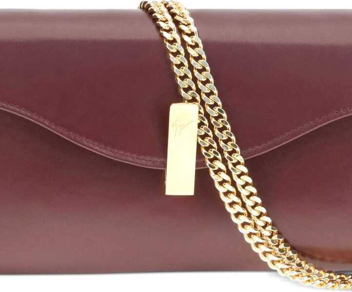 Genti plic Giuseppe Zanotti Flutie Clutch Bag RED Femei (BM 18723139) 4