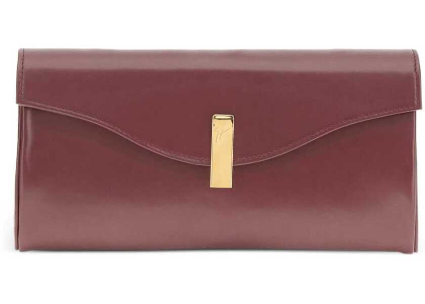 Genti plic Giuseppe Zanotti Flutie Clutch Bag RED Femei (BM 18723139) 1