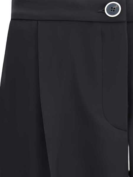 Pantaloni casual Cruna Wide-leg Pants NERO Femei (BM 18723229) 5