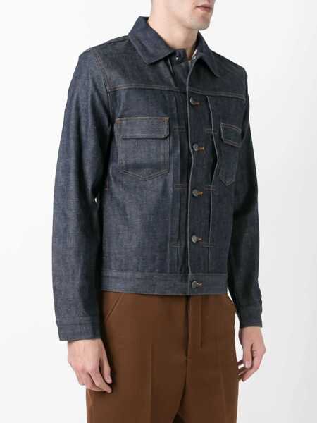 Sacouri office A.P.C. Denim Jacket BLUE Barbati (BM 18723415) 3