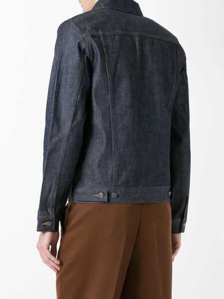 Sacouri office A.P.C. Denim Jacket BLUE Barbati (BM 18723415) 4
