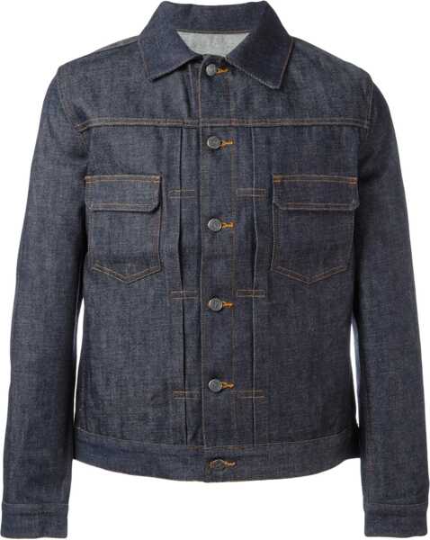 Sacouri office A.P.C. Denim Jacket BLUE Barbati (BM 18723415) 1