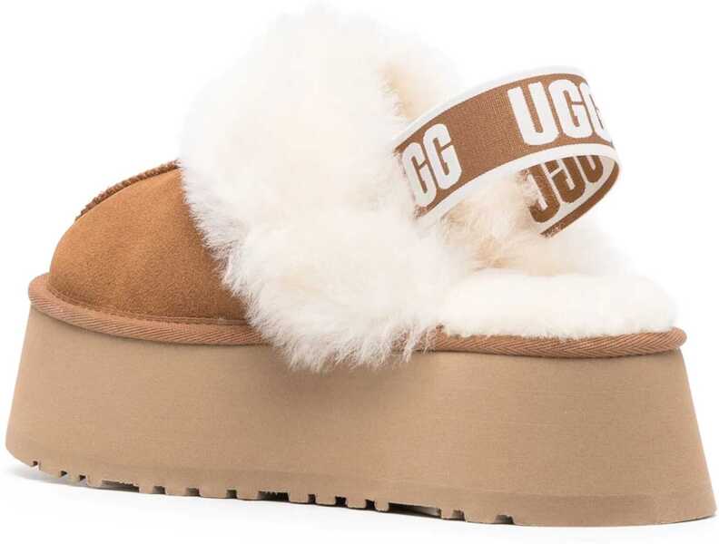 Balerini UGG Slipper Funkette BROWN Femei (BM 18723442) 3