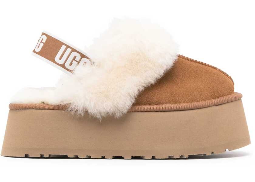 Balerini UGG Slipper Funkette BROWN Femei (BM 18723442) 1