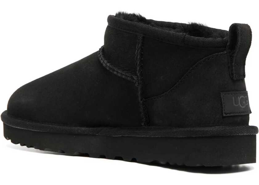 Cizme scurte UGG Boot Classic Ultra Mini BLACK Femei (BM 18723445) 3