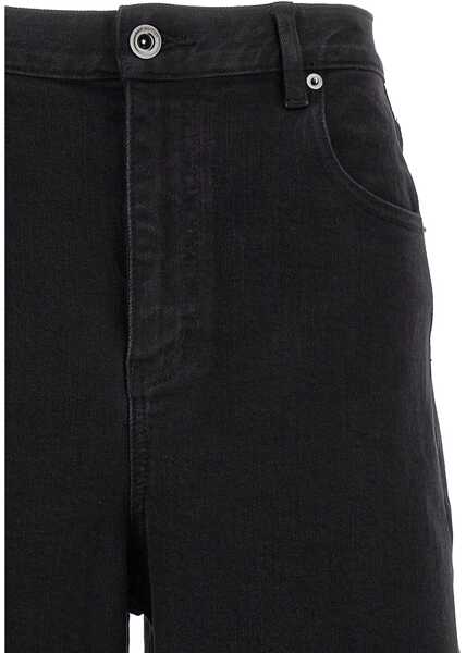 Blugi skinny Self-Portrait Barrel Leg Jeans BLACK Femei (BM 18723460) 4