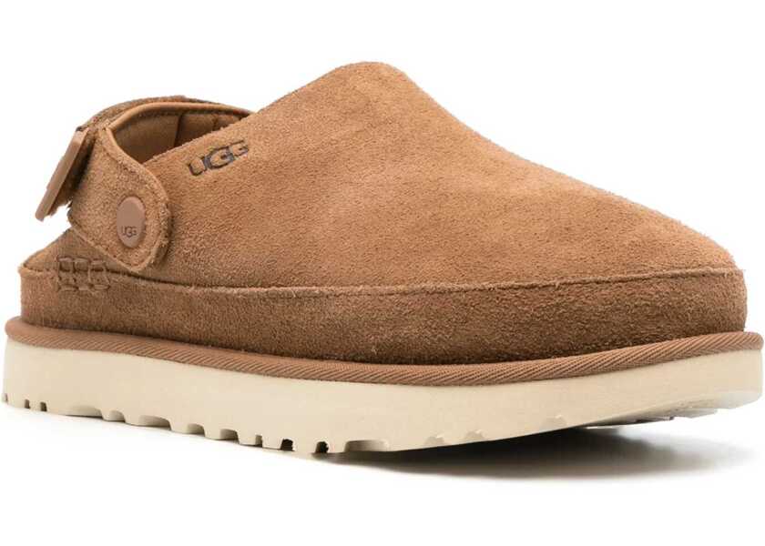 Balerini UGG Goldenstar Sabot BROWN Femei (BM 18723478) 2