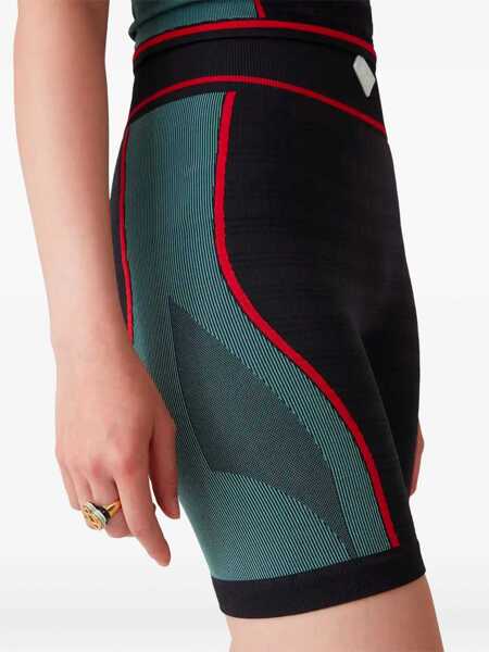 Pantaloni scurti Casablanca Seamless Sports Shorts BLACK Femei (BM 18723505) 4