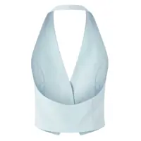 Imbracaminte Dama pagina 253 - Geci Pinko Pinko Moretta Single-Breasted Vest BLUE Femei (BM 18724488) - B-mall.ro
