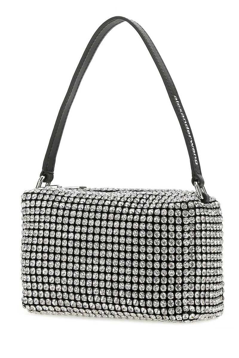 Genti de mana Alexander Wang Alexander Wang Heiress Medium Pouch 100 Femei (BM 18724737) 18