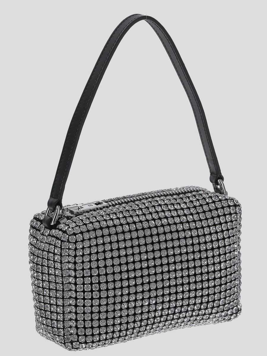 Genti de mana Alexander Wang Alexander Wang Heiress Medium Pouch 100 Femei (BM 18724737) 20