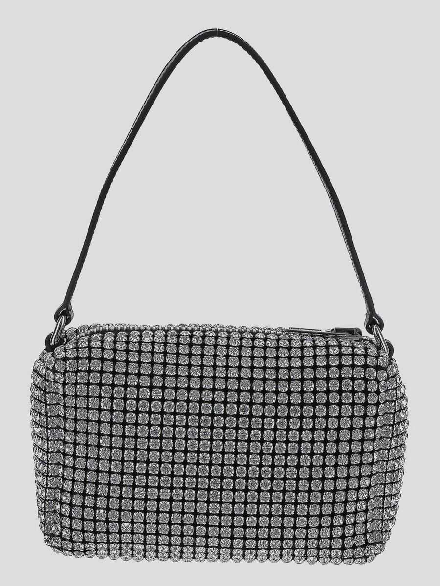 Genti de mana Alexander Wang Alexander Wang Heiress Medium Pouch 100 Femei (BM 18724737) 24