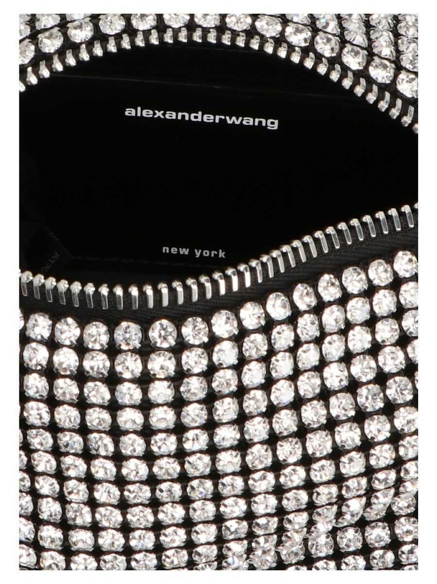 Genti de mana Alexander Wang Alexander Wang Heiress Medium Pouch 100 Femei (BM 18724737) 40