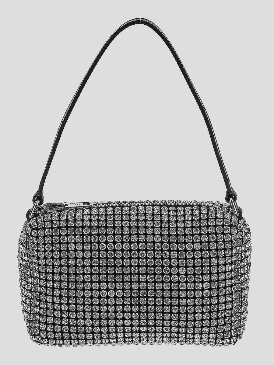 Genti de mana Alexander Wang Alexander Wang Heiress Medium Pouch 100 Femei (BM 18724737) 6