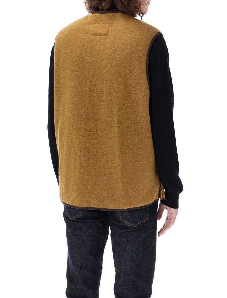 Topuri Barbour Barbour Warm Pile Waistcoat/Zip-In Liner BROWN Barbati (BM 18725082) 2