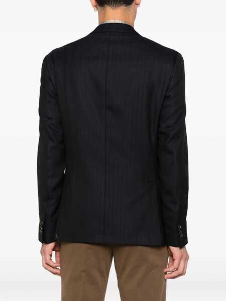 Geci CORNELIANI Corneliani Jackets BLUE Barbati (BM 18725232) 4