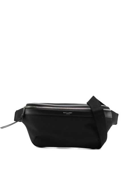 Borsete Saint Laurent Classic Belt Bag In Canvas Black Barbati (BM 18725484) 1