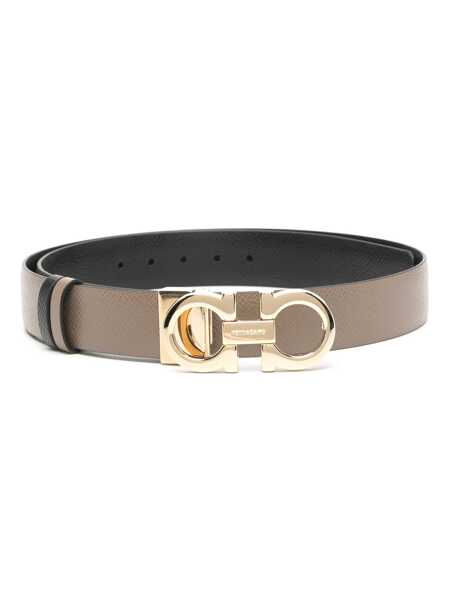 Curele Salvatore Ferragamo Salvatore Ferragamo Gancini Reversible Belt MULTICOLOR Femei (BM 18725583) 1